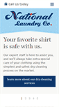 Mobile Screenshot of nationallaundry.com